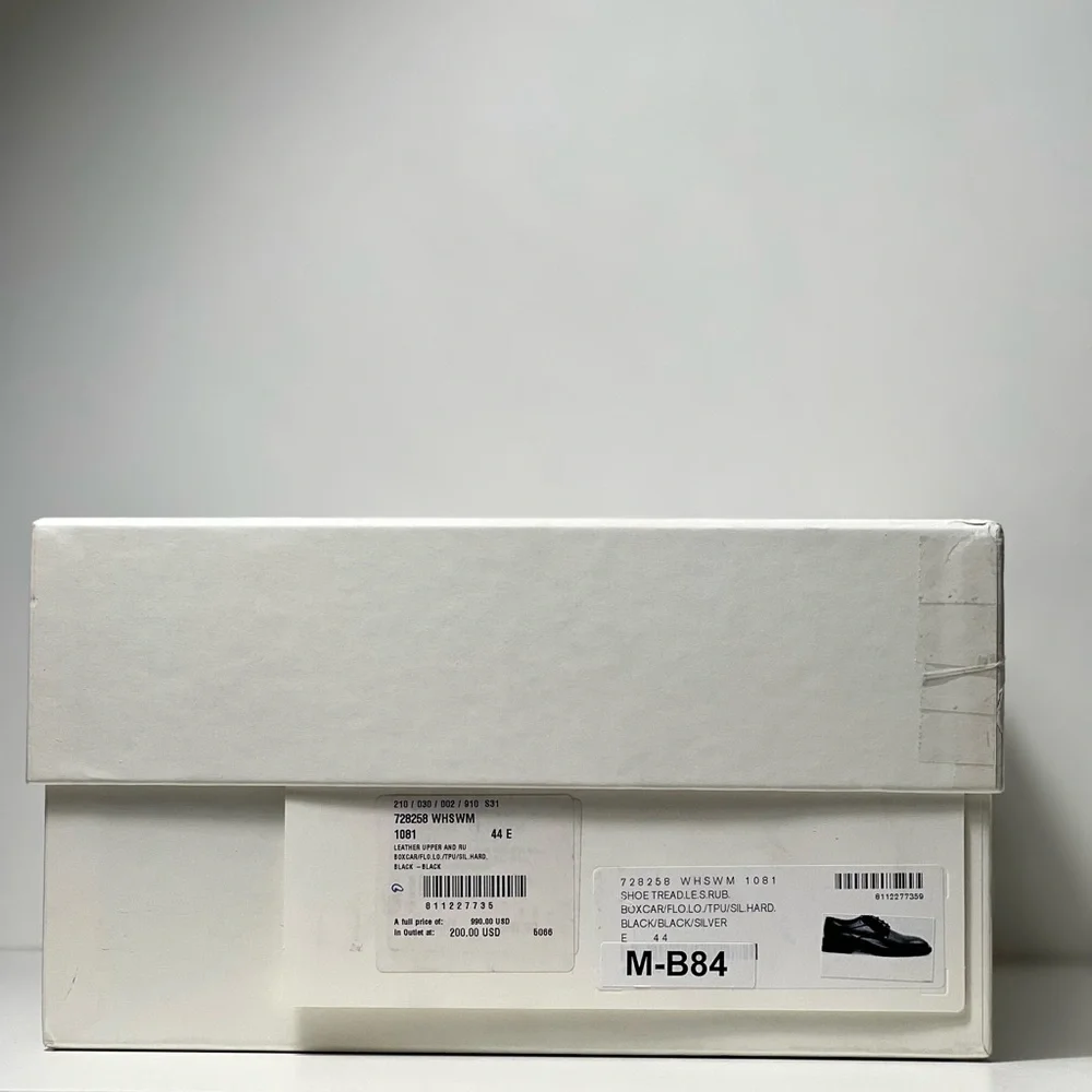 Alexander McQueen AMQ Storage Display Heel Sneaker Sandal Slides Shoebox Box
